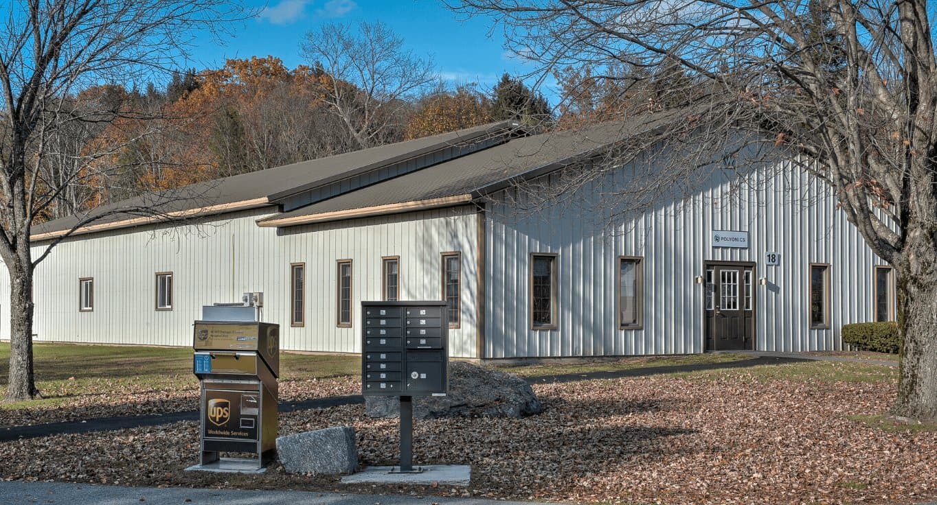 A flex industrial property with an office tenant